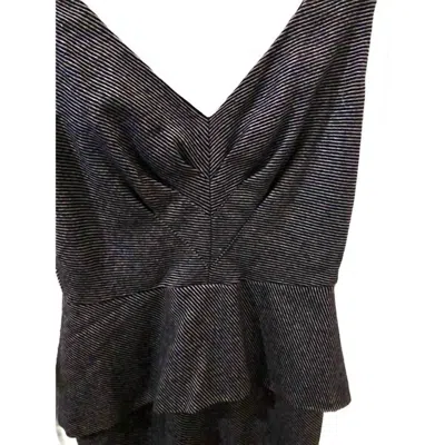 Eva Franco Women's Pinstripe Dress In Gray
