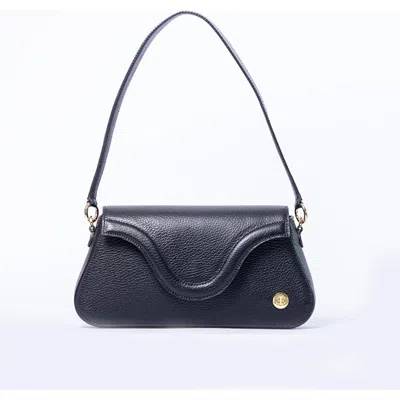 Eva Innocenti Amelia Shoulder Bag In Black