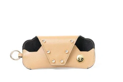 Eva Innocenti Sunglasses Case In Neutral