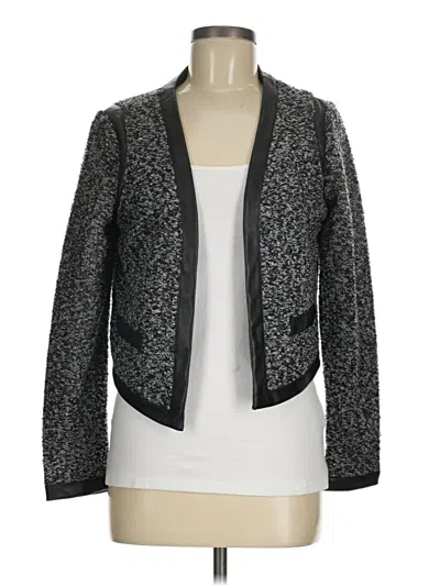 Pre-owned Eva Longoria Blazer Jacket In Gray