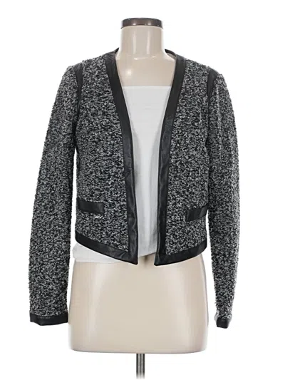 Pre-owned Eva Longoria Blazer Jacket In Silver