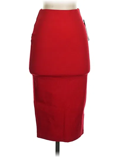 Pre-owned Eva Longoria Formal Skirt In Red