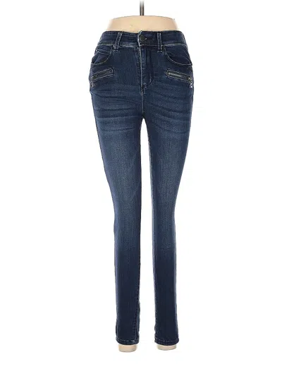 Pre-owned Eva Longoria Jeans In Blue
