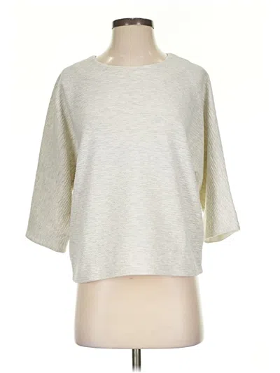 Pre-owned Eva Longoria Sweatshirt In Silver