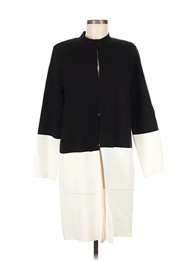 Pre-owned Eva Mendes By New York & Company Cardigan Sweater In Black