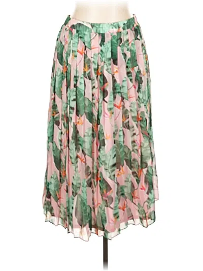 Eva Mendes By New York & Company Casual Skirt In Green