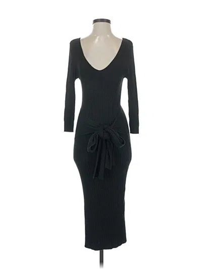 Pre-owned Eva Mendes By New York & Company Cocktail Dress In Black