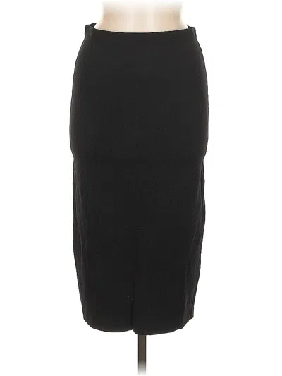 Pre-owned Eva Mendes By New York & Company Formal Skirt In Black