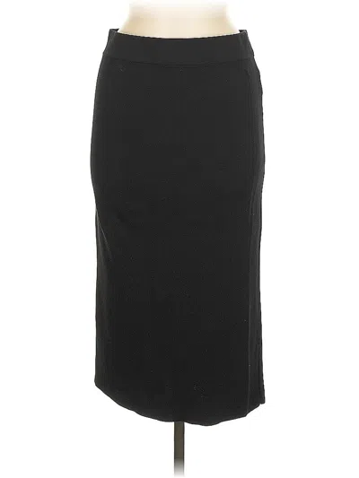 Pre-owned Eva Mendes By New York & Company Formal Skirt In Black
