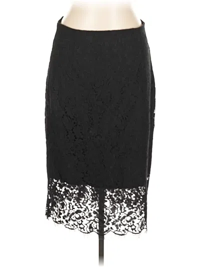 Pre-owned Eva Mendes By New York & Company Formal Skirt In Black