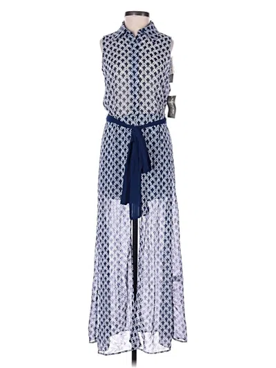 Eva Mendes By New York & Company Jumpsuit In Blue