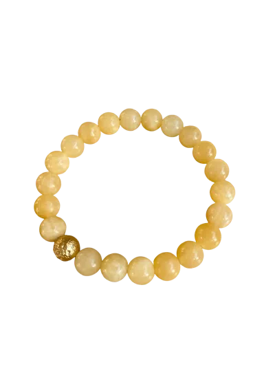 Eva Remenyi Honey Calcite Bracelet