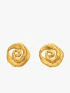 Eva Remenyi Women's Origin Small Earrings Gold In Gold