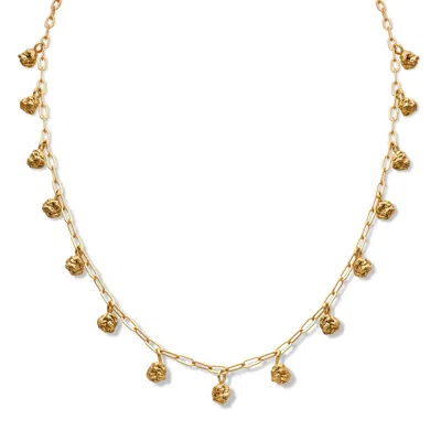 Eva Remenyi Women's Archaic Chain Necklace Gold