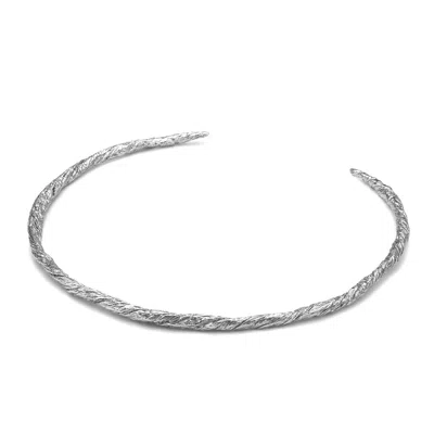 Eva Remenyi Women's Archaic Choker Silver