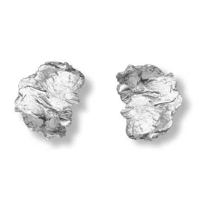 Eva Remenyi Women's Artemis Small Goddess Earrings Silver
