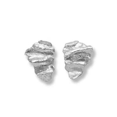 Eva Remenyi Women's Artemis Wave Earrings Silver