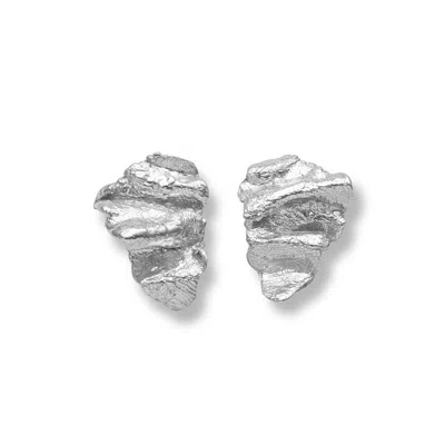 Eva Remenyi Artemis Wave Earrings Silver