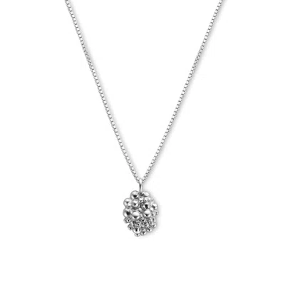 Eva Remenyi Women's Céleste Deux Oval Necklace Silver