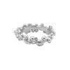 Eva Remenyi Women's Céleste Deux Ring Silver In Metallic