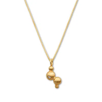 Eva Remenyi Women's Diamond Bubble Necklace 14k Gold