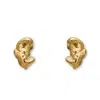 Eva Remenyi Women's Euphoria Elephant Small Earrings Gold In Gold