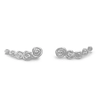 Eva Remenyi Women's Origin Ear Climber Silver