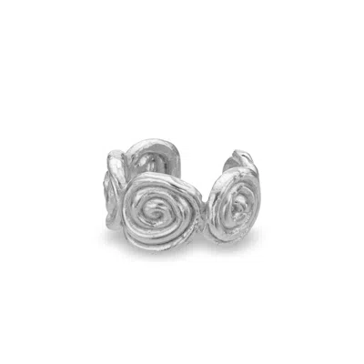 Eva Remenyi Women's Origin Ear Cuff Silver In Metallic