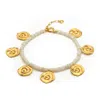 Eva Remenyi Women's Origin Opal Anklet Gold