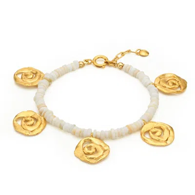 Eva Remenyi Women's Origin Opal Bracelet Gold