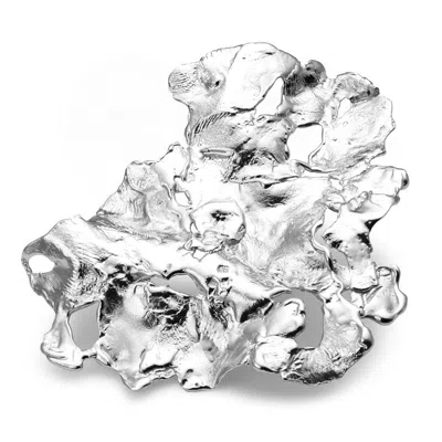 Eva Remenyi Women's Simon Radvan X  Hair Tie Charm L Silver