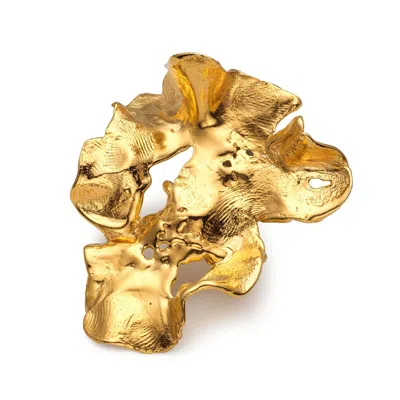 Eva Remenyi Women's Simon Radvan X  Hair Tie Charm M Gold