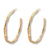Eva Remenyi Women's Talisman Hoop Earrings Gold In Gold
