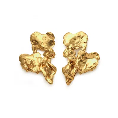 Eva Remenyi Women's Talisman Mystery Earrings Gold