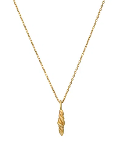 Eva Remenyi Women's Twirl Necklace 14k Gold