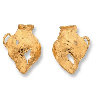 Eva Remenyi Women's Vacation Amphora Earrings Gold