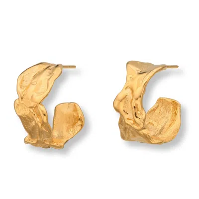 Eva Remenyi Women's Vacation Hoop Earrings Gold