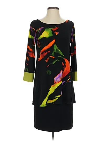 Pre-owned Eva Varro Casual Dress In Black