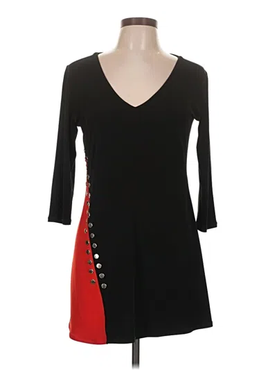 Pre-owned Eva Varro Casual Dress In Black