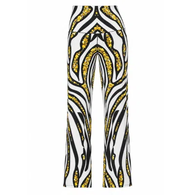 Eva Varro Women's  High Elastic Waist Straight Pants In Multi