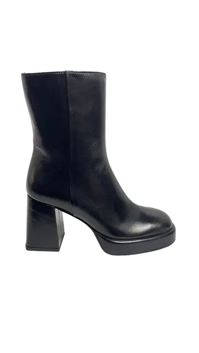 Evaluna - Black Leather Boot Art.9804 (5076) 9804 Nero Lucido