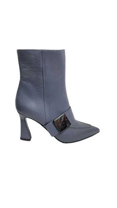 Evaluna - Blue Leather Boot Art.1770 (505050) 1770 Azzurro