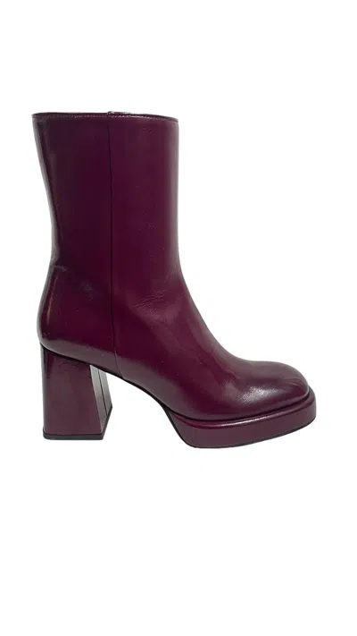Evaluna - Leather Boots Bordeaux Art.9804 (5065) 9804 Bordeaux