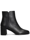Evaluna High Heels Ankle Boots In ブラック