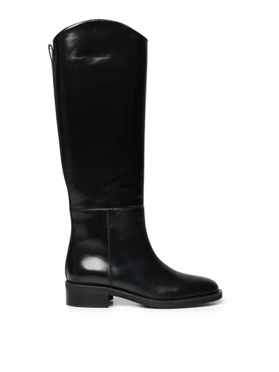 Evaluna Jersey Boots In Black