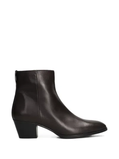 Evaluna Calf Leather Ankle Boots In Multi