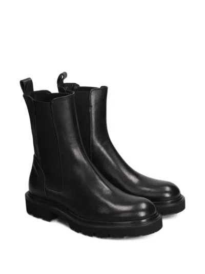Evaluna Chunky-sole Chelsea Boots In Black