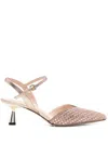 Evaluna Leather Pumps