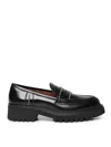 Evaluna Stud-embellished Loafers In Black
