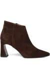 Evaluna Pointed-toe Block-heel Boots